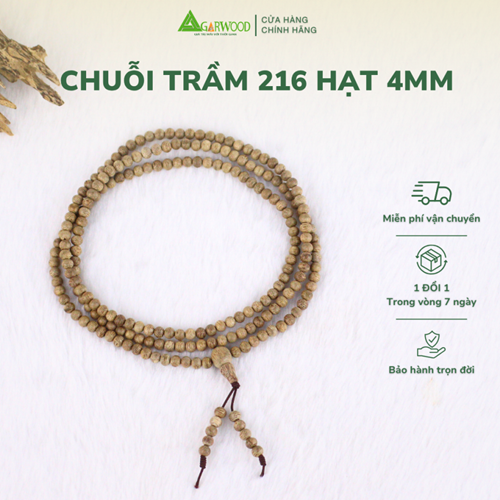 CHUỖI TRẦM 216 HẠT